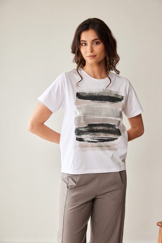 Peruzzi Brush Stroke T-Shirt