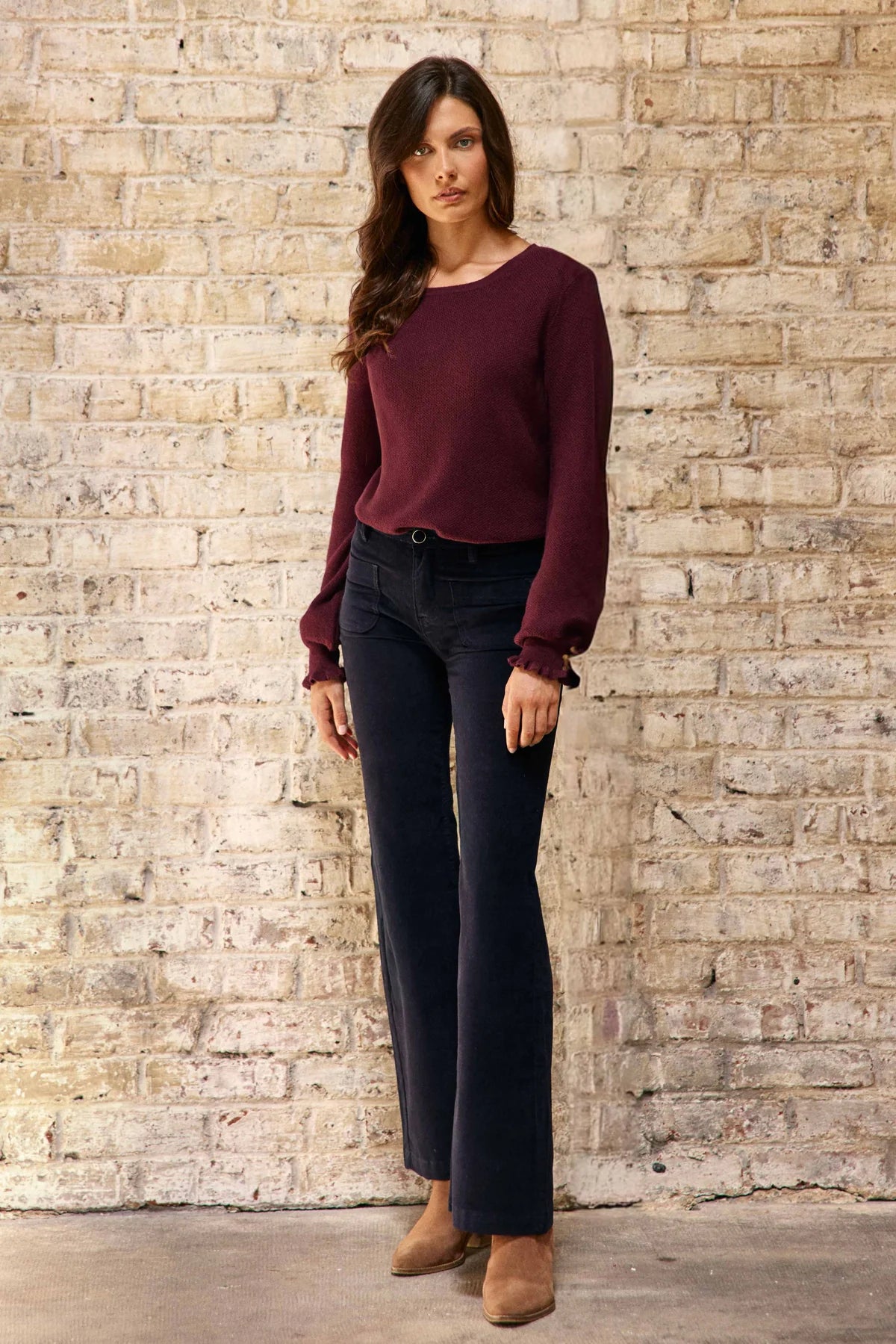 La Petite Etoile Sonny Velvet Trousers