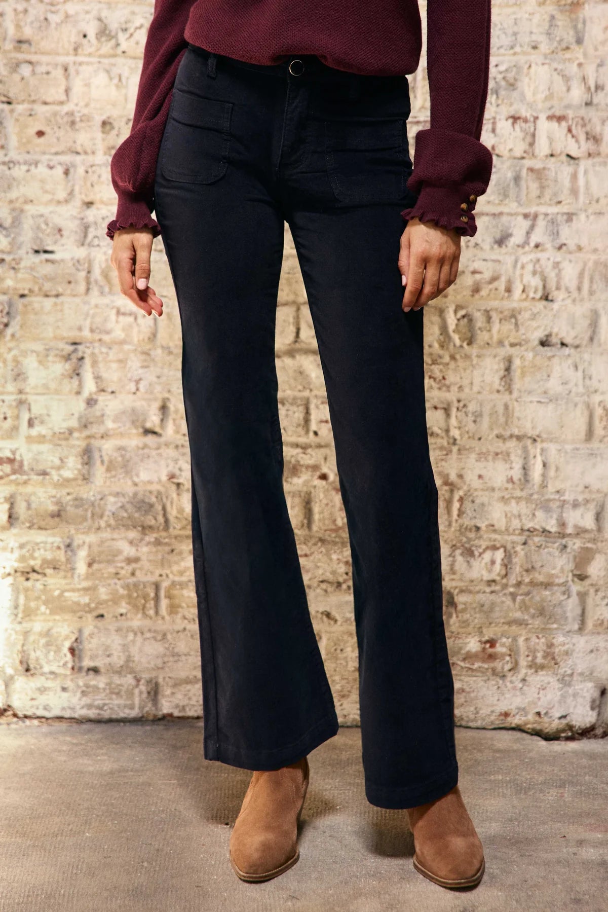 La Petite Etoile Sonny Velvet Trousers