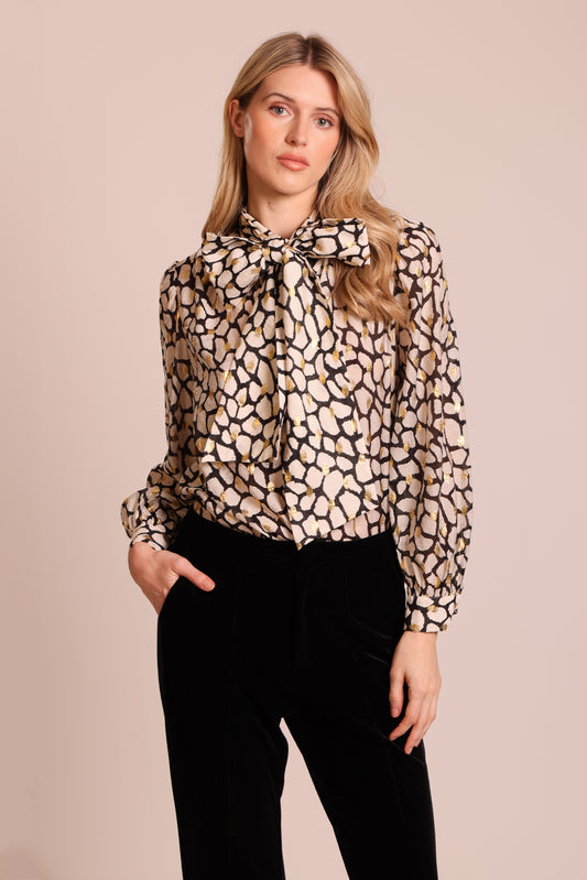 Traffic People Bonnie White Blouse