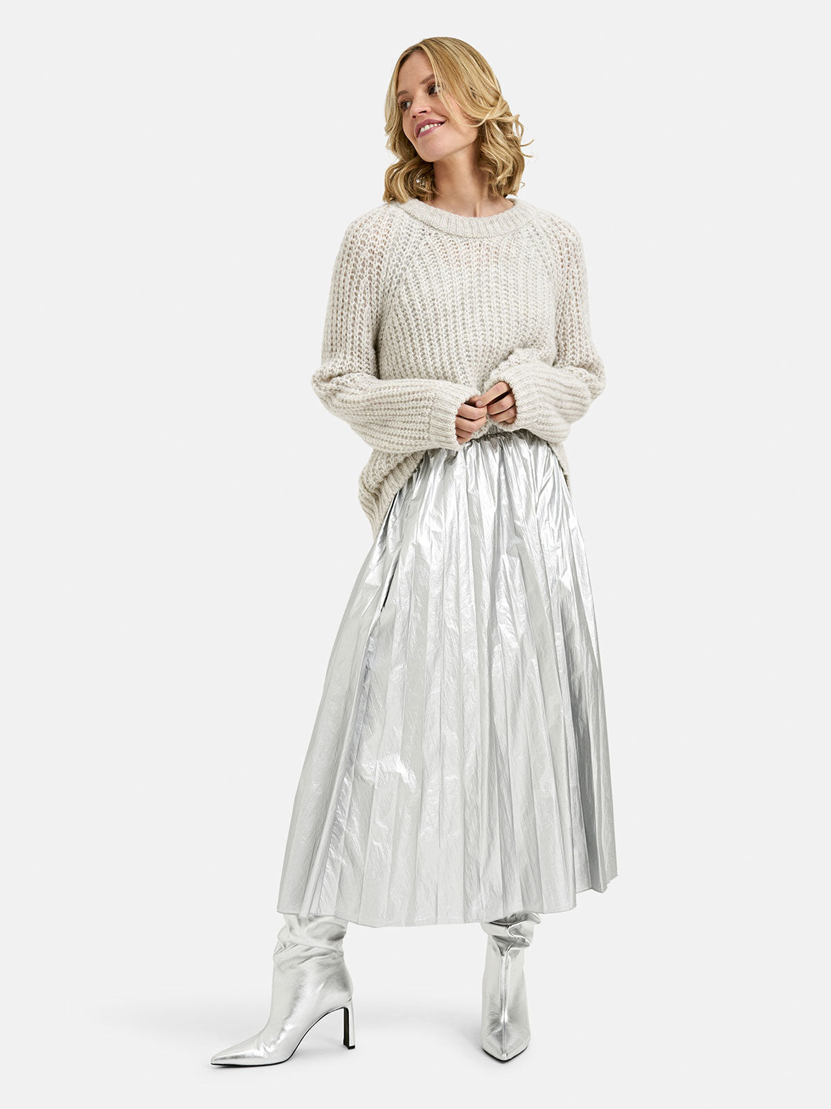 Smith & Soul Silver Skirt