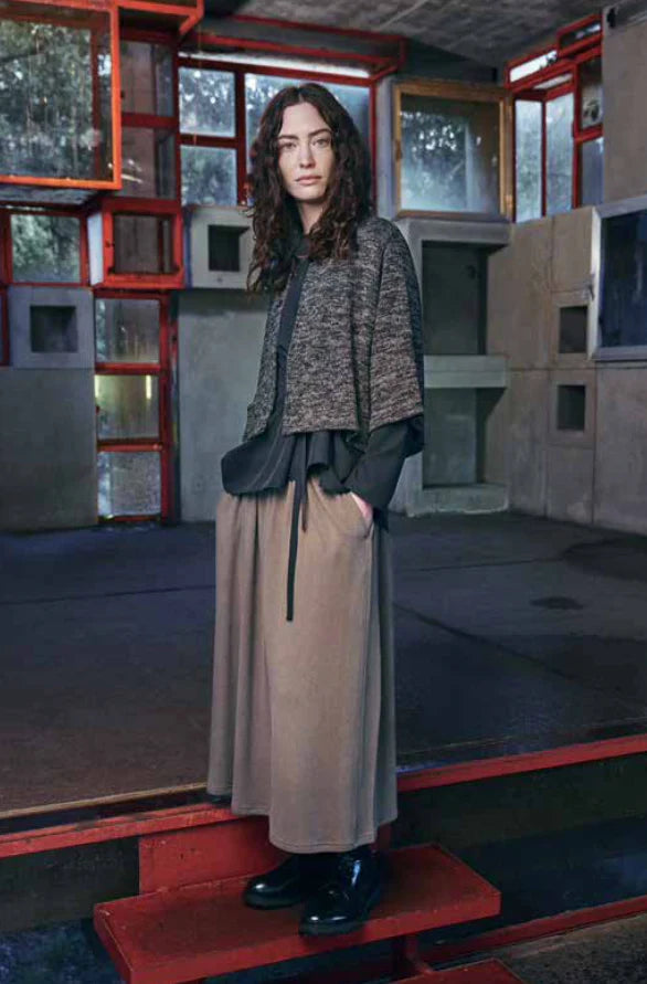 Neirami One Button Cardigan - Cortecchia