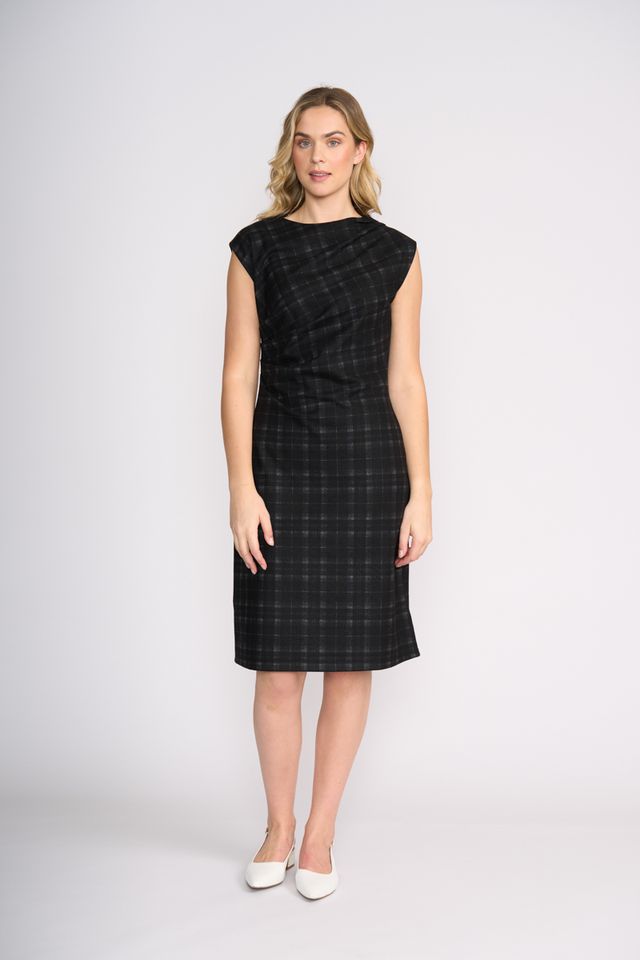 Foil Under Wraps Dress