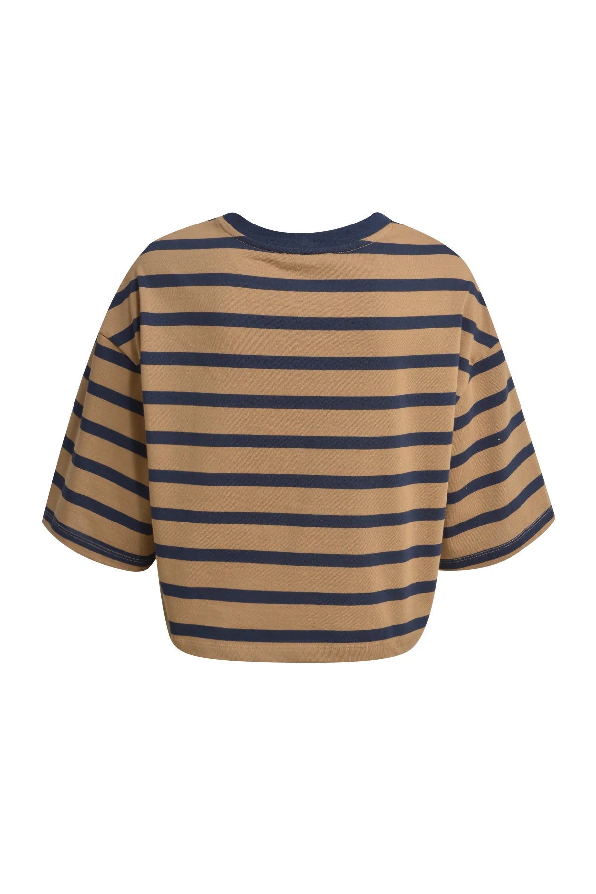 Smith & Soul Striped Cropped Tee