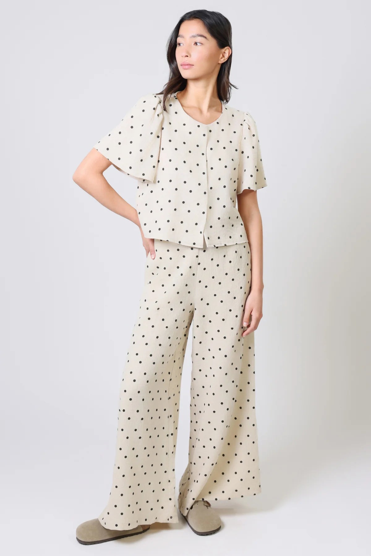 Traffic People Rene Polka Dot Trousers