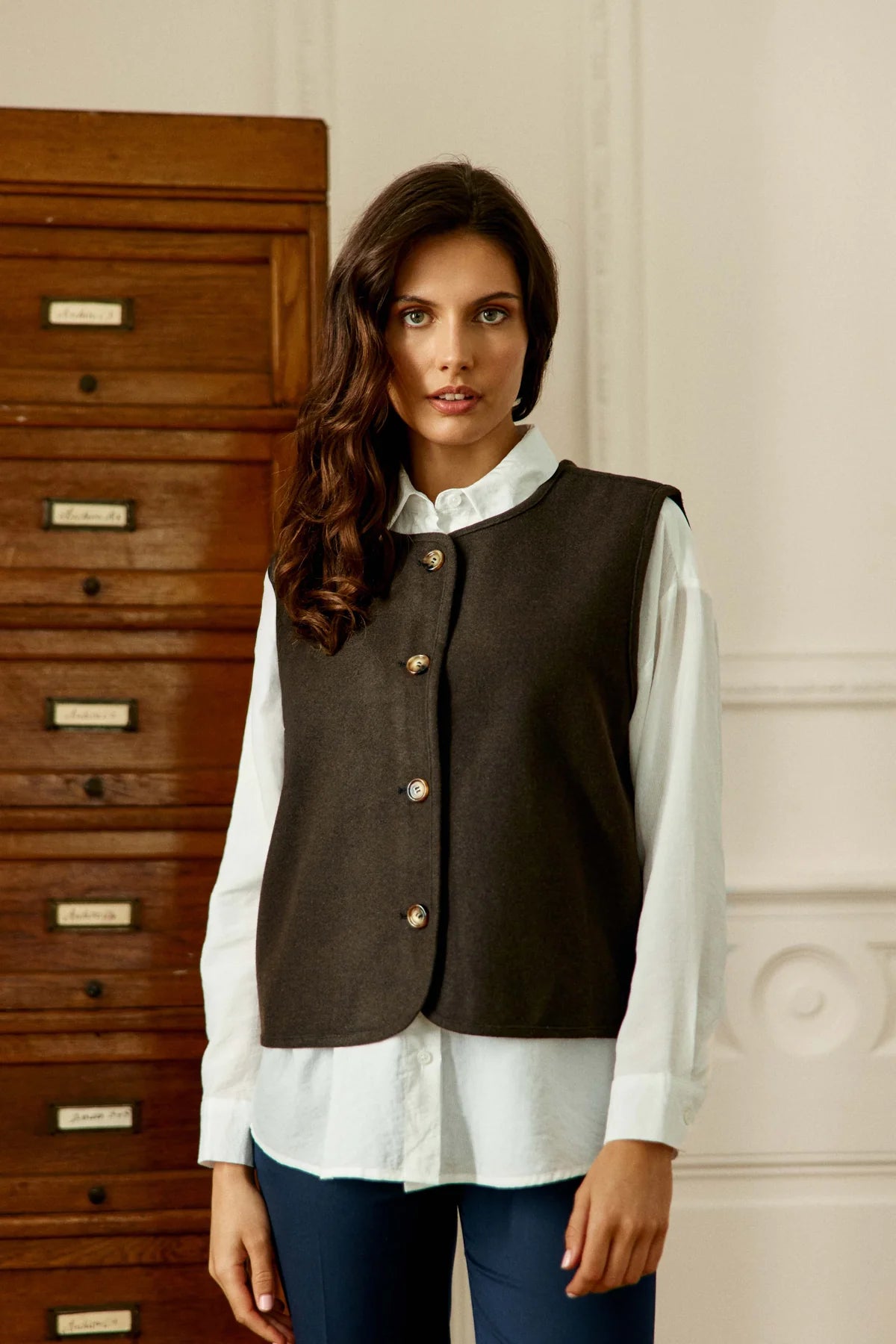 La Petite Etoile Vinko Reversible Vest