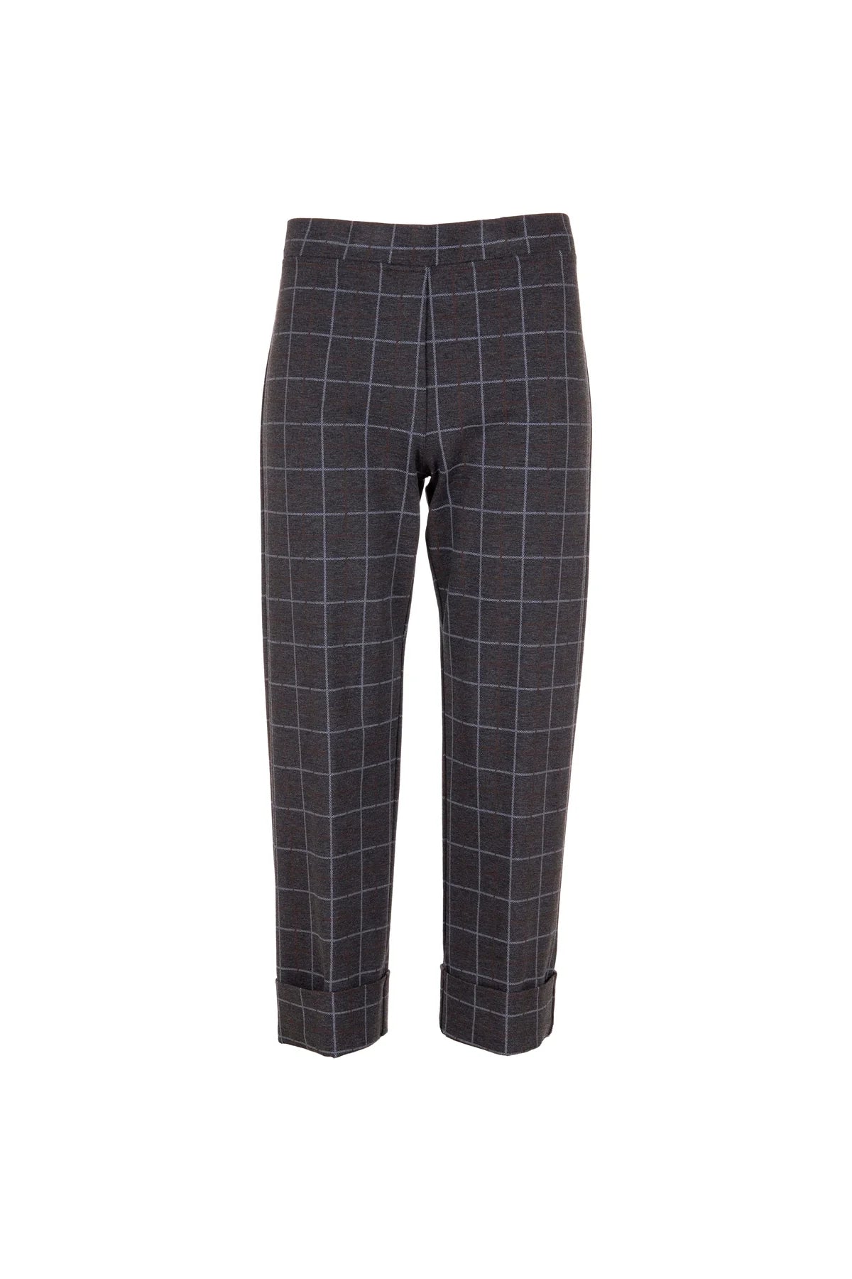 Peruzzi Black/Grey Check Trousers