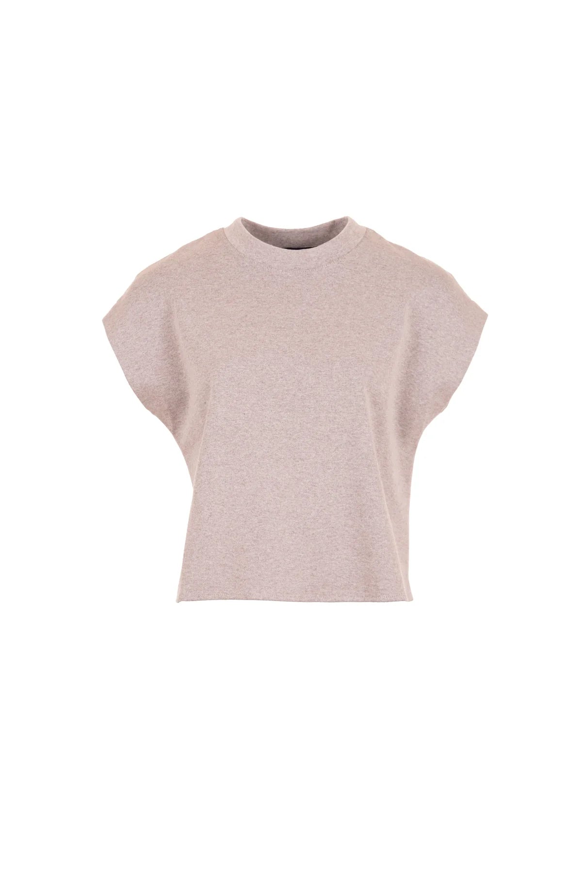 Peruzzi Jacquard Beige Plain Top