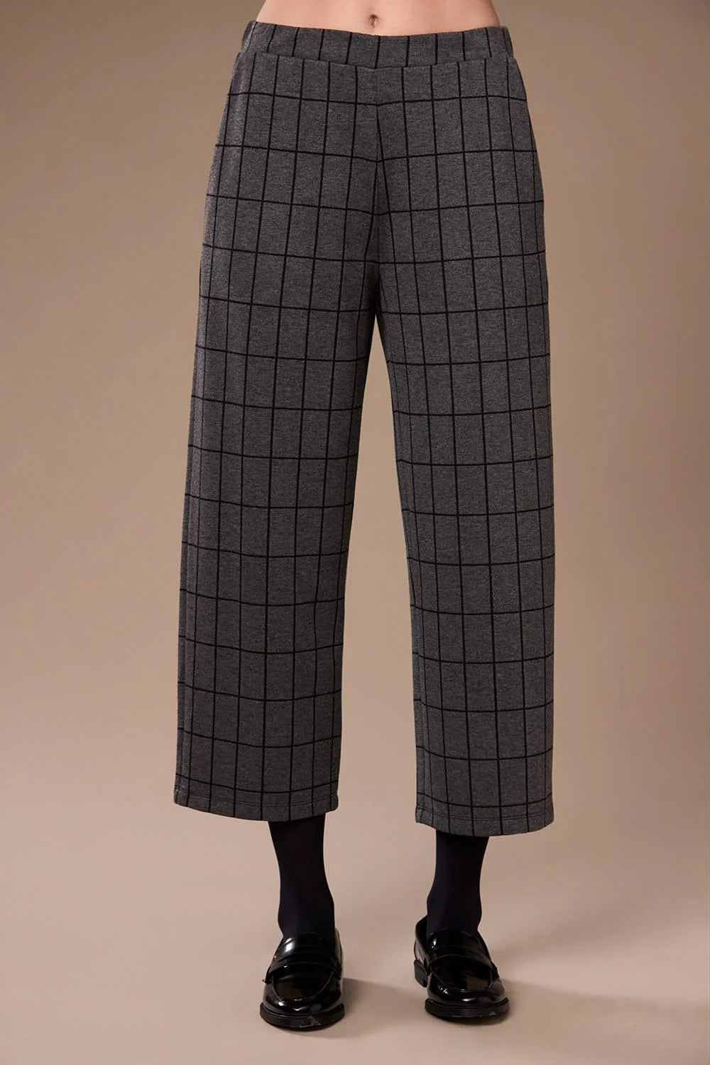 Peruzzi Grid Print Trousers