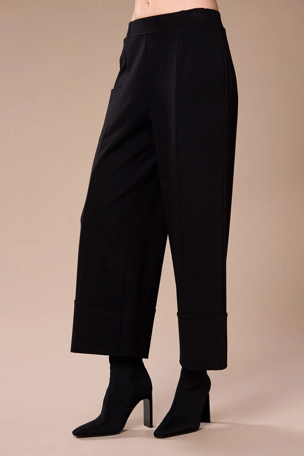 Peruzzi Wide Turn Up Trousers
