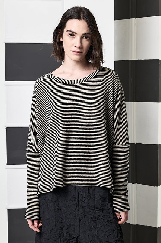 Neirami Stripe Boxy Jumper