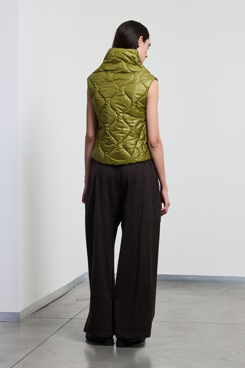 Neirami Quilted Waistcoat - Acacia