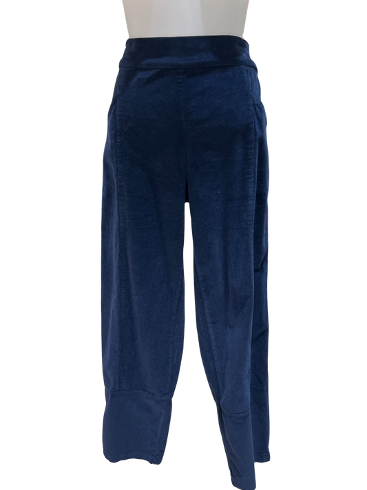 Blueberry Cord Ankle Length Trousers