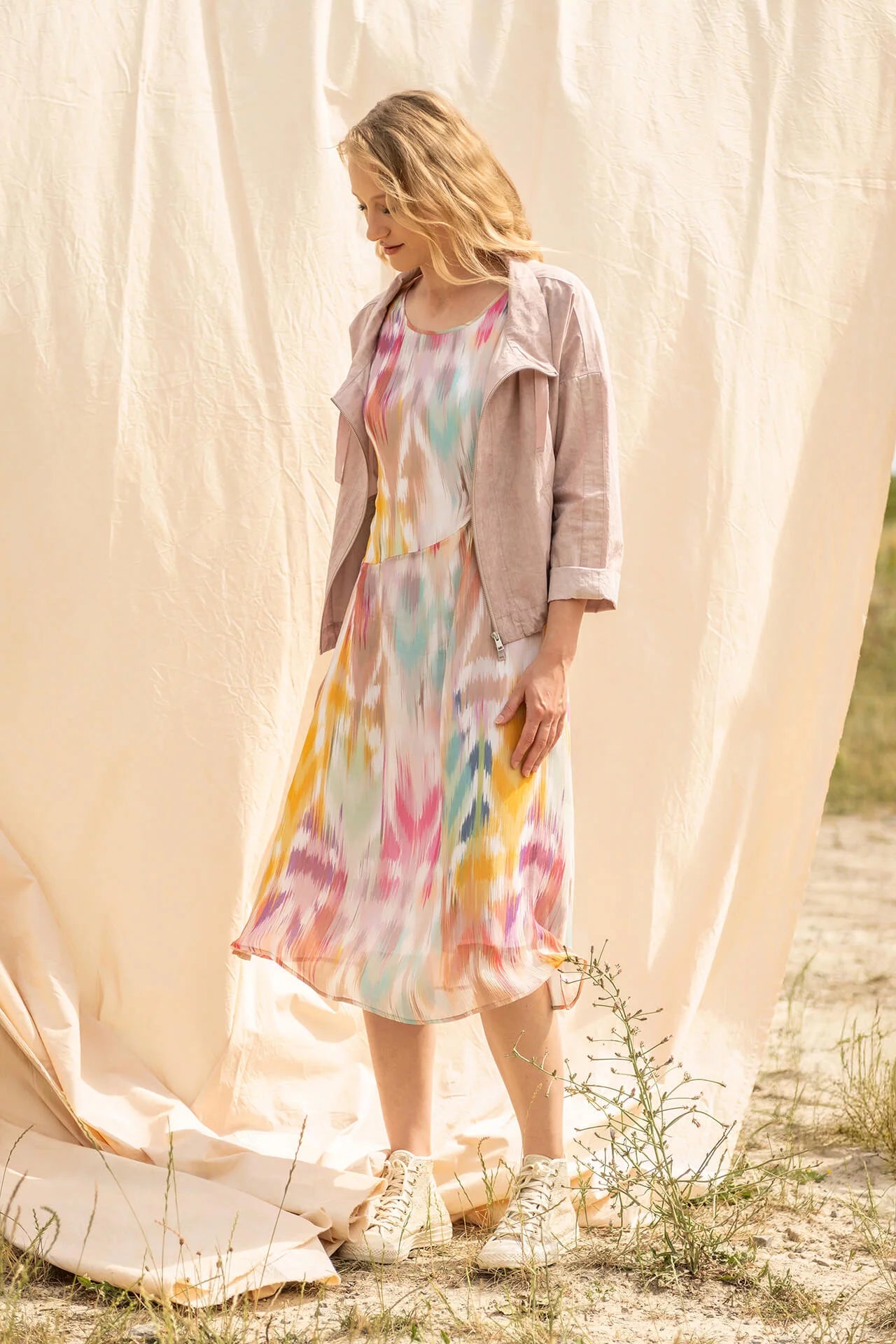 Amber & Moon Multicolour Dress