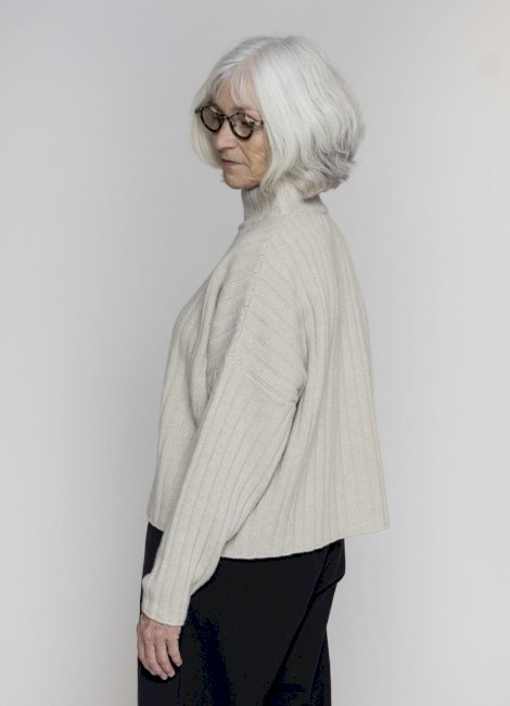 Muse Wear Anneli High Neck Jumper