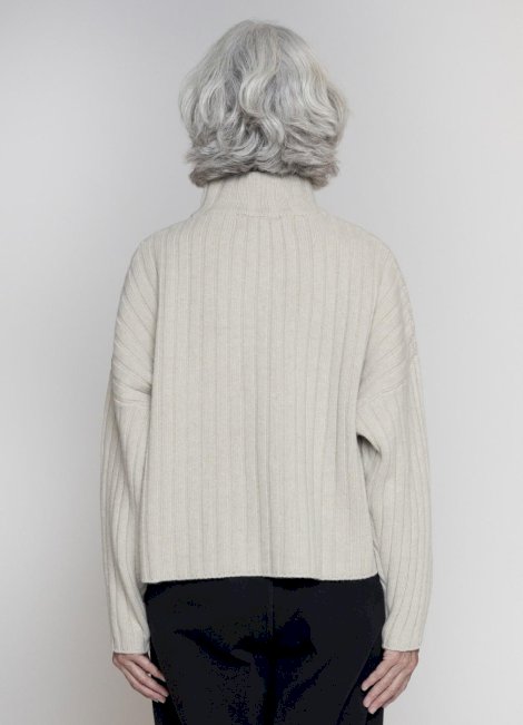 Muse Wear Anneli High Neck Jumper