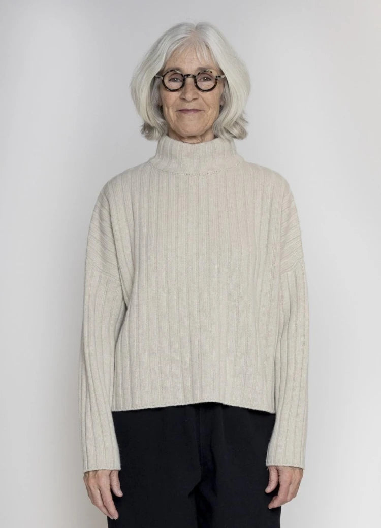 Muse Wear Anneli High Neck Jumper