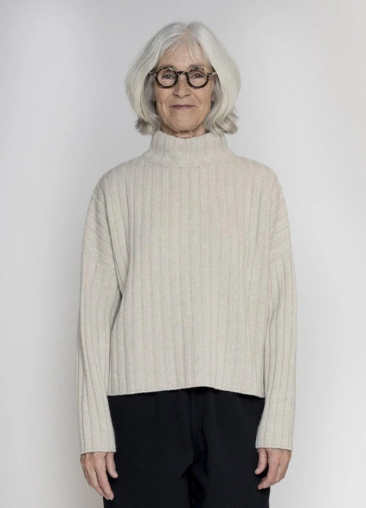 Muse Wear Anneli High Neck Jumper