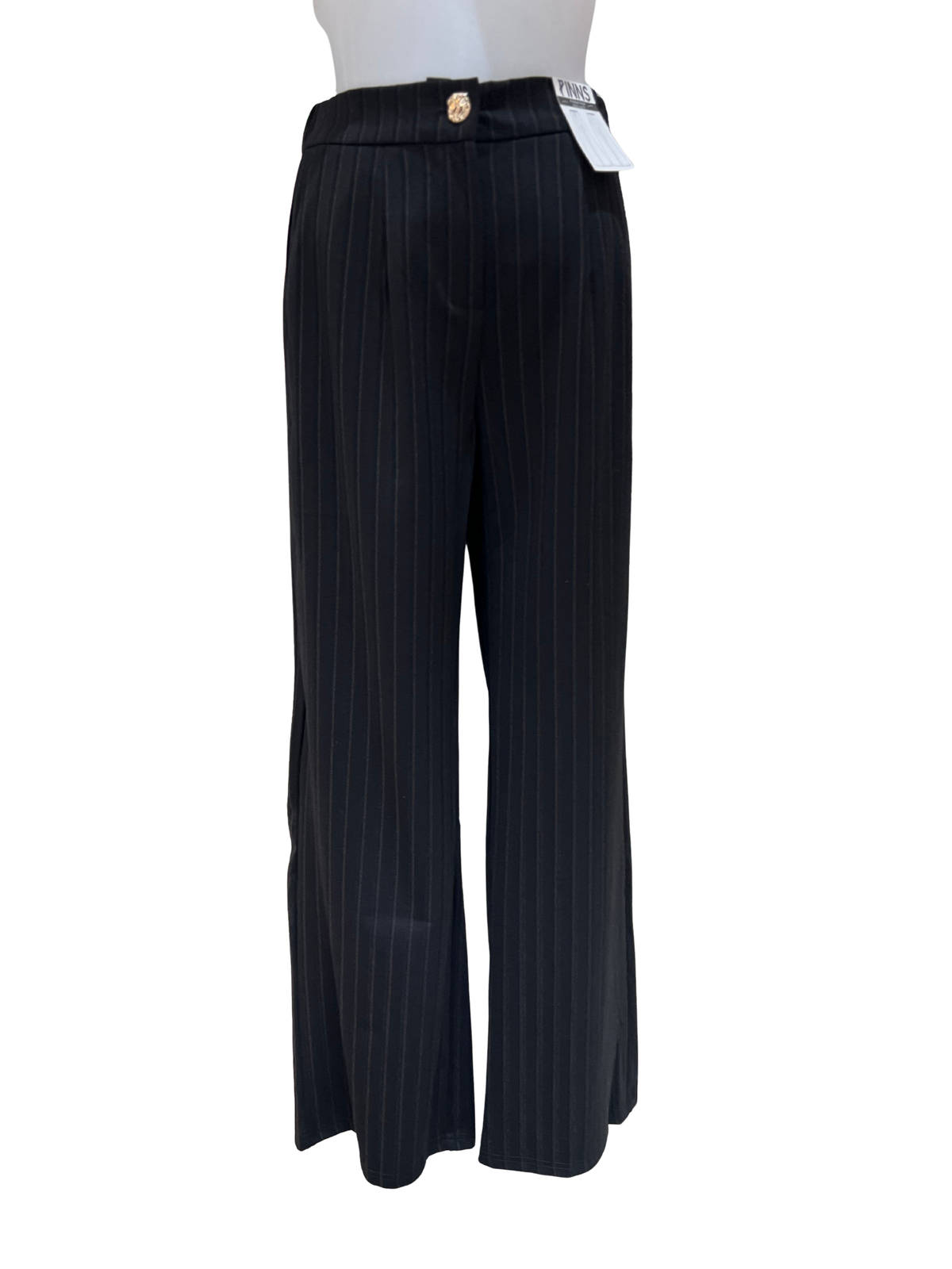 Pinns Wide Leg Stripe Trousers