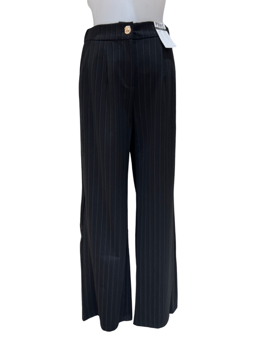 Pinns Wide Leg Stripe Trousers