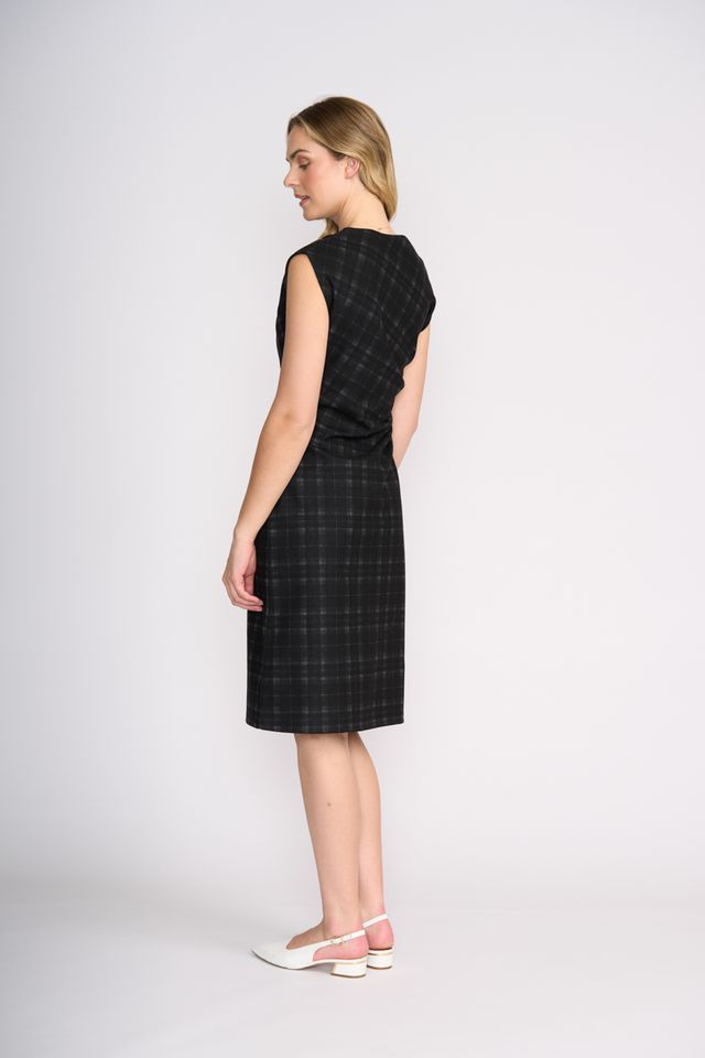 Foil Under Wraps Dress