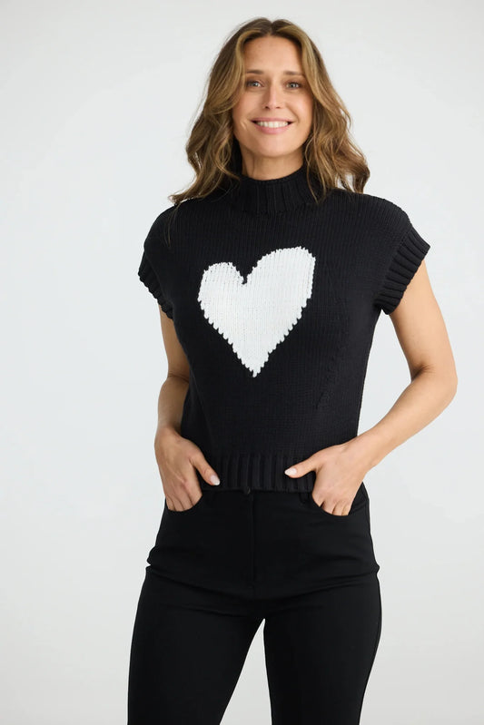 Brave + True Heart to Heart Knit Top