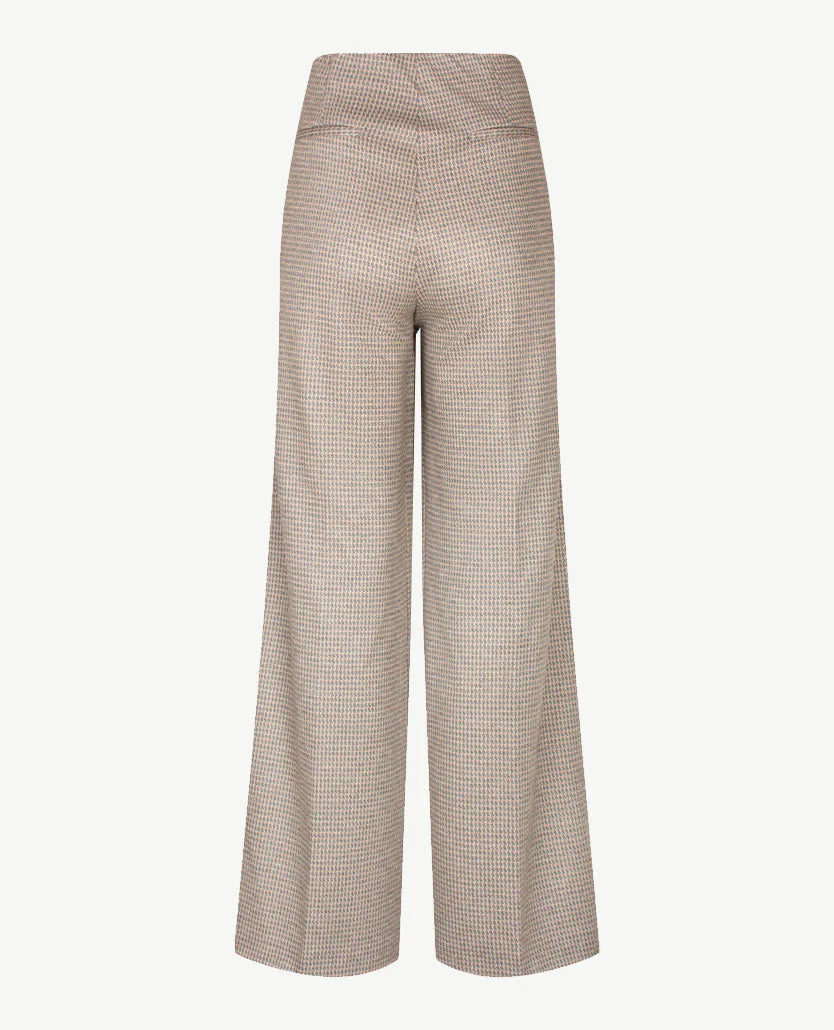 Brax Lillyth Flared Houndstooth Trousers