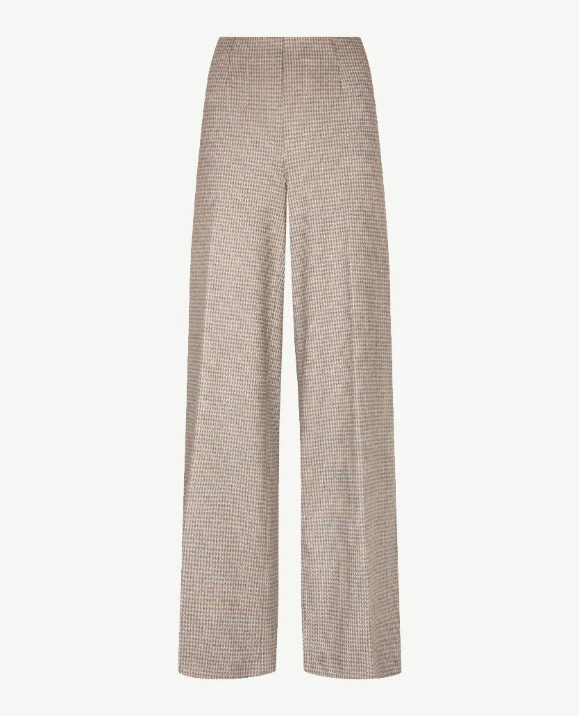 Brax Lillyth Flared Houndstooth Trousers