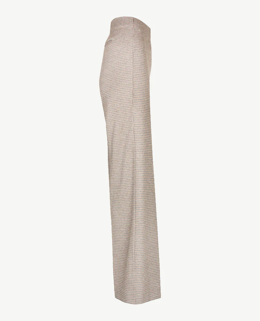 Brax Lillyth Flared Houndstooth Trousers
