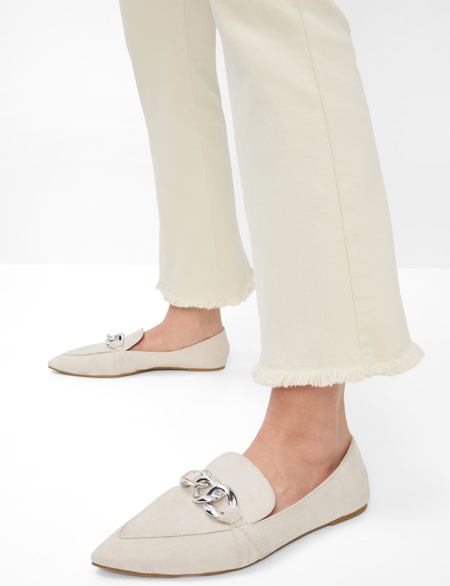 Brax Ana S Cream Denim Trousers