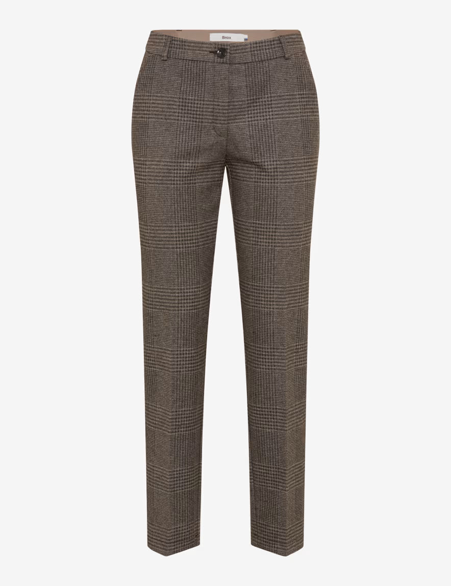 Brax Maron S Check Trousers