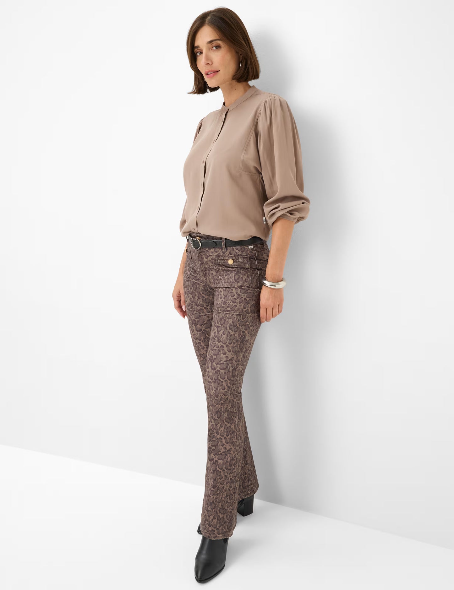 Brax Shakira Leopard Trousers