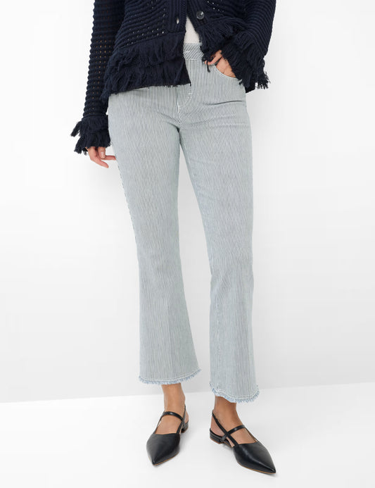 Brax Shakira S Blue Stripe Jeans