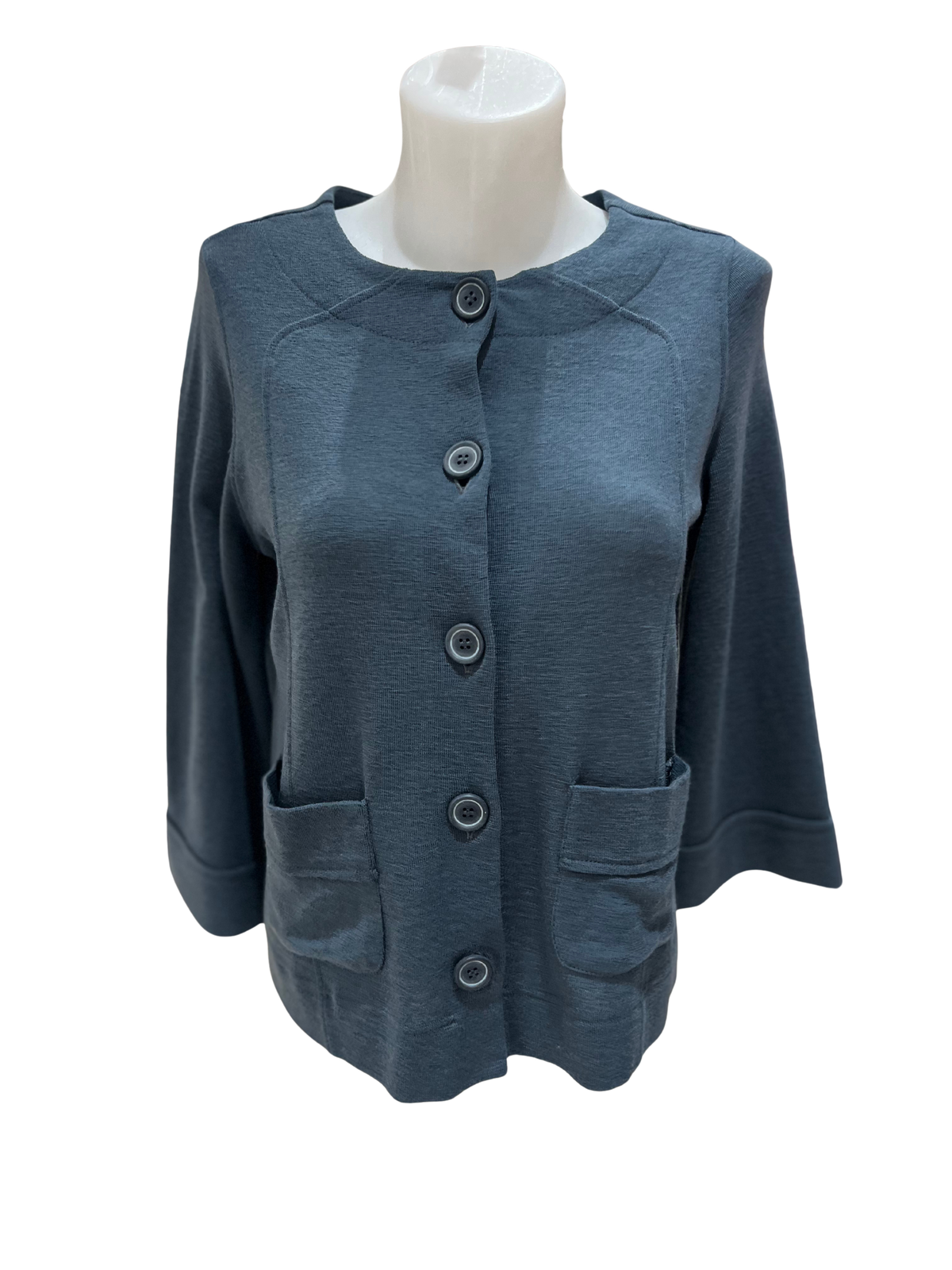 By Basics Round Neck Jacket