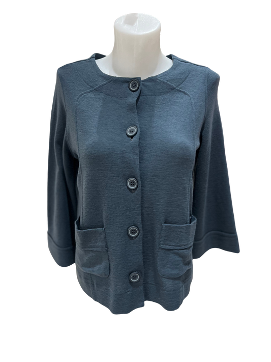 By Basics Round Neck Jacket