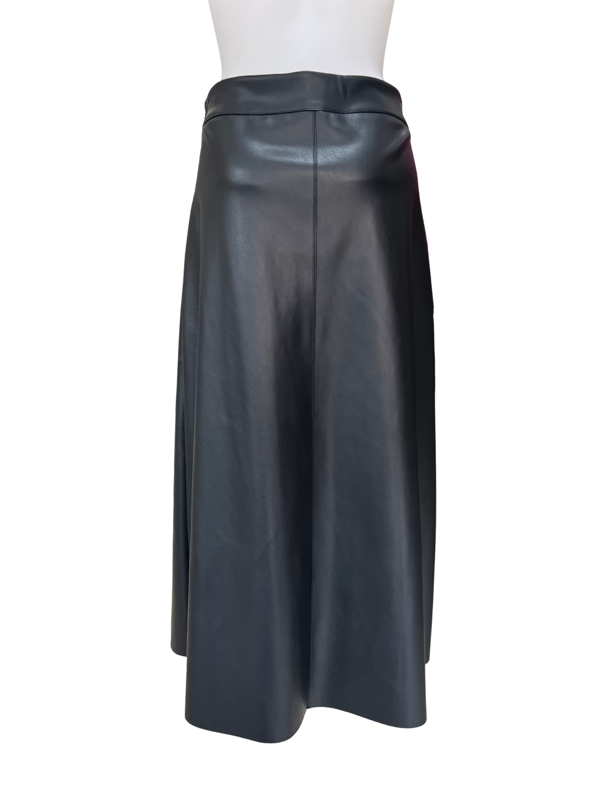 Peruzzi Faux Leather Skirt