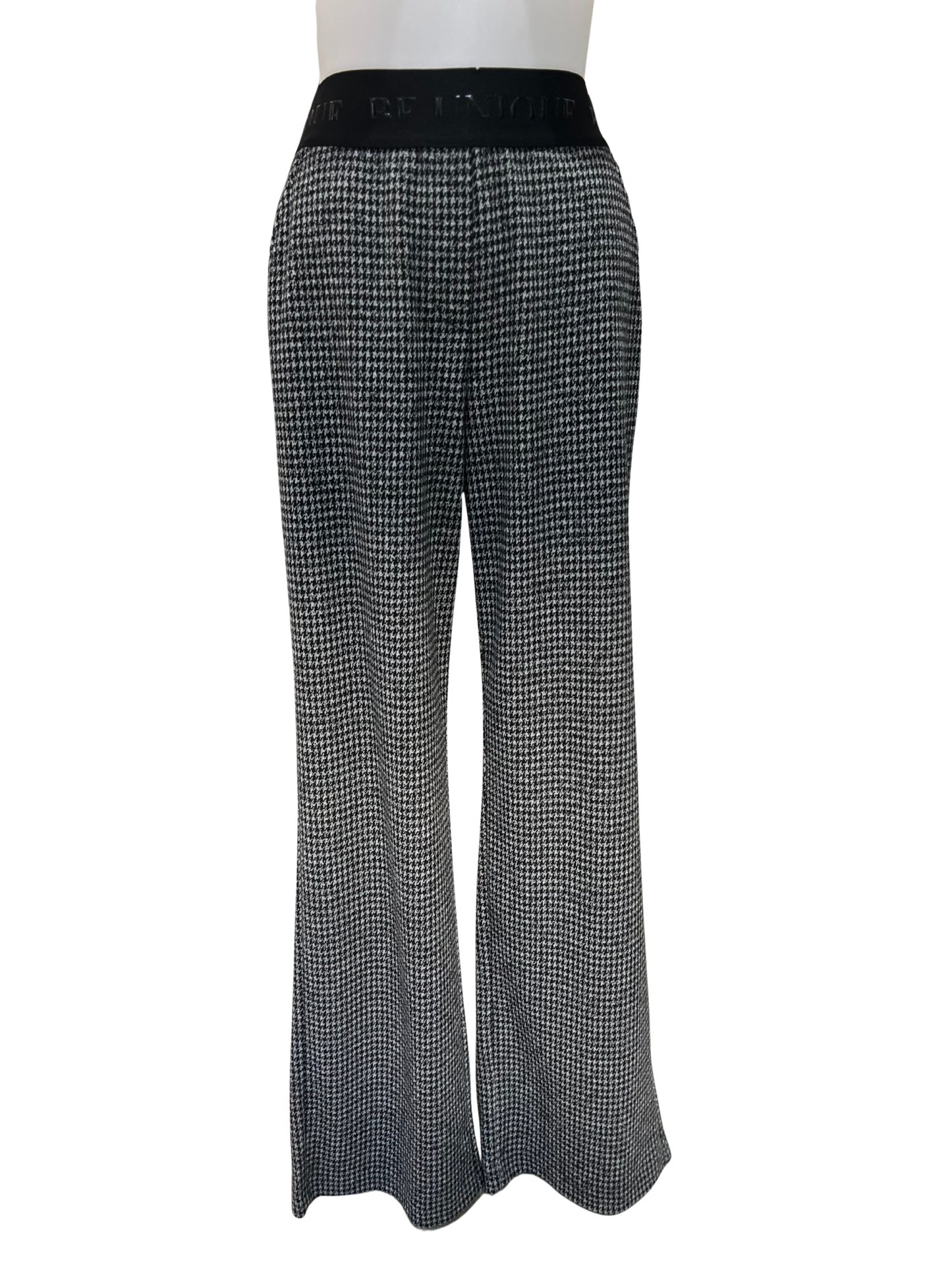 Robell Britt Grey Houndstooth Trousers