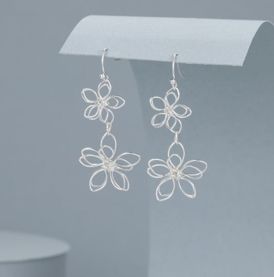 Gracee Jewellery Floral Drop Earrings