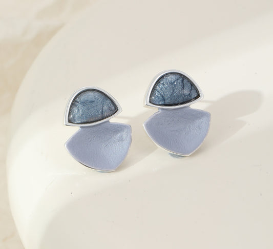 Gracee Jewellery Blue Stud Earrings