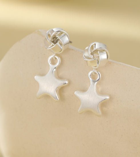 Gracee Jewellery Dangling Star Earrings