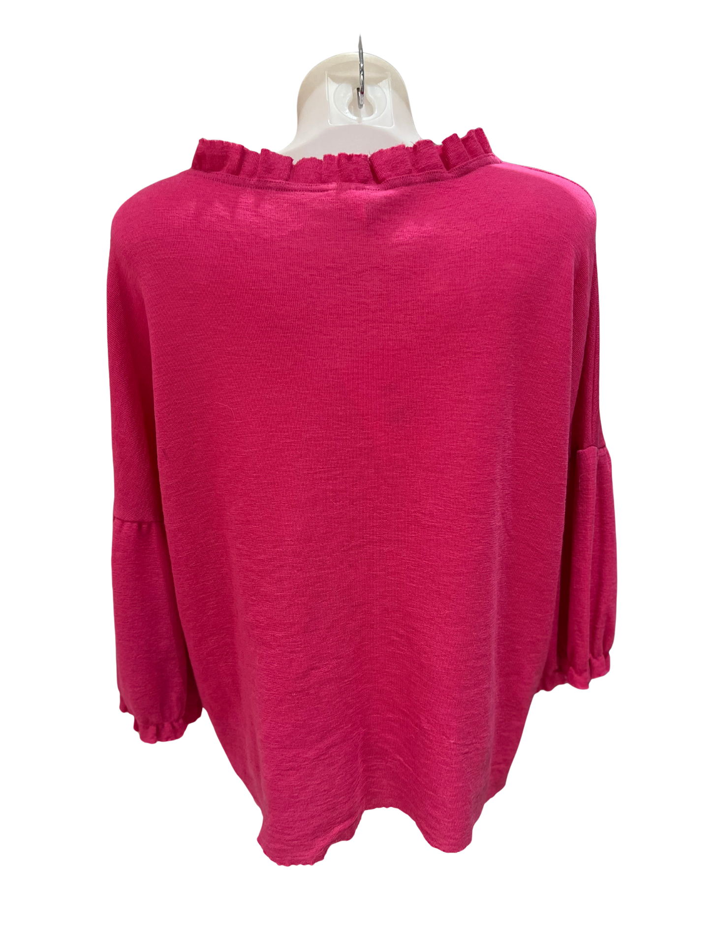 By Basics Wide Ruffle Top