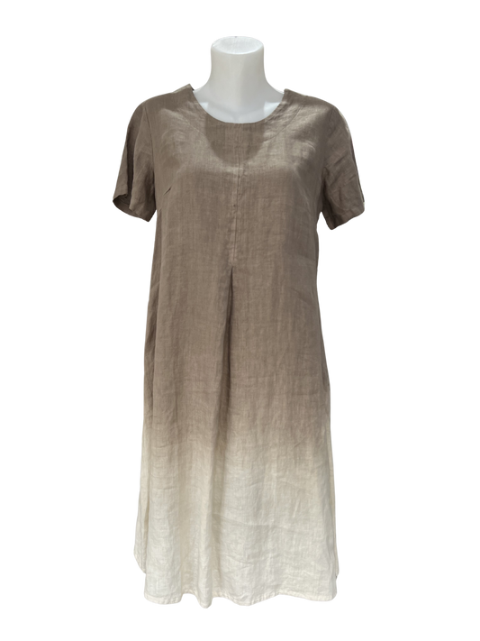 Blueberry Italia Linen Dress