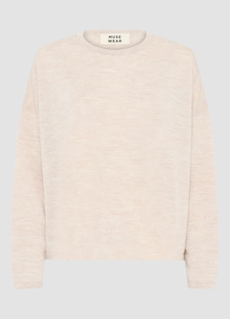 Muse Wear Ebba Rib Merino Sweater