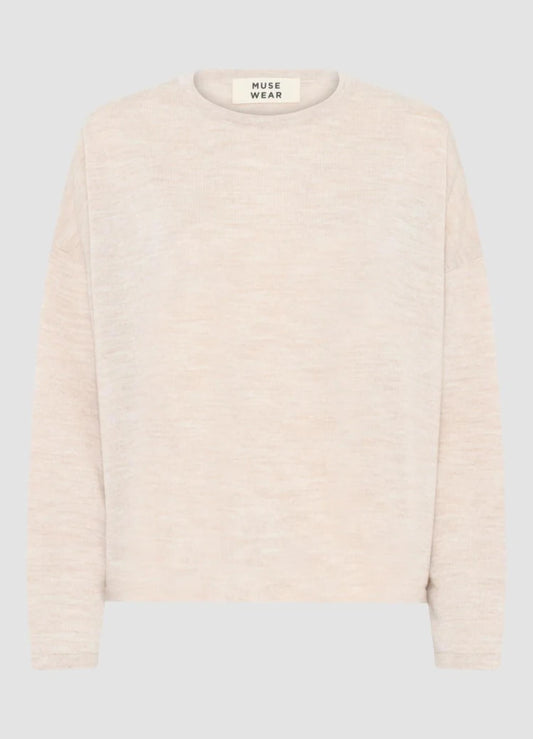 Muse Wear Ebba Rib Merino Sweater