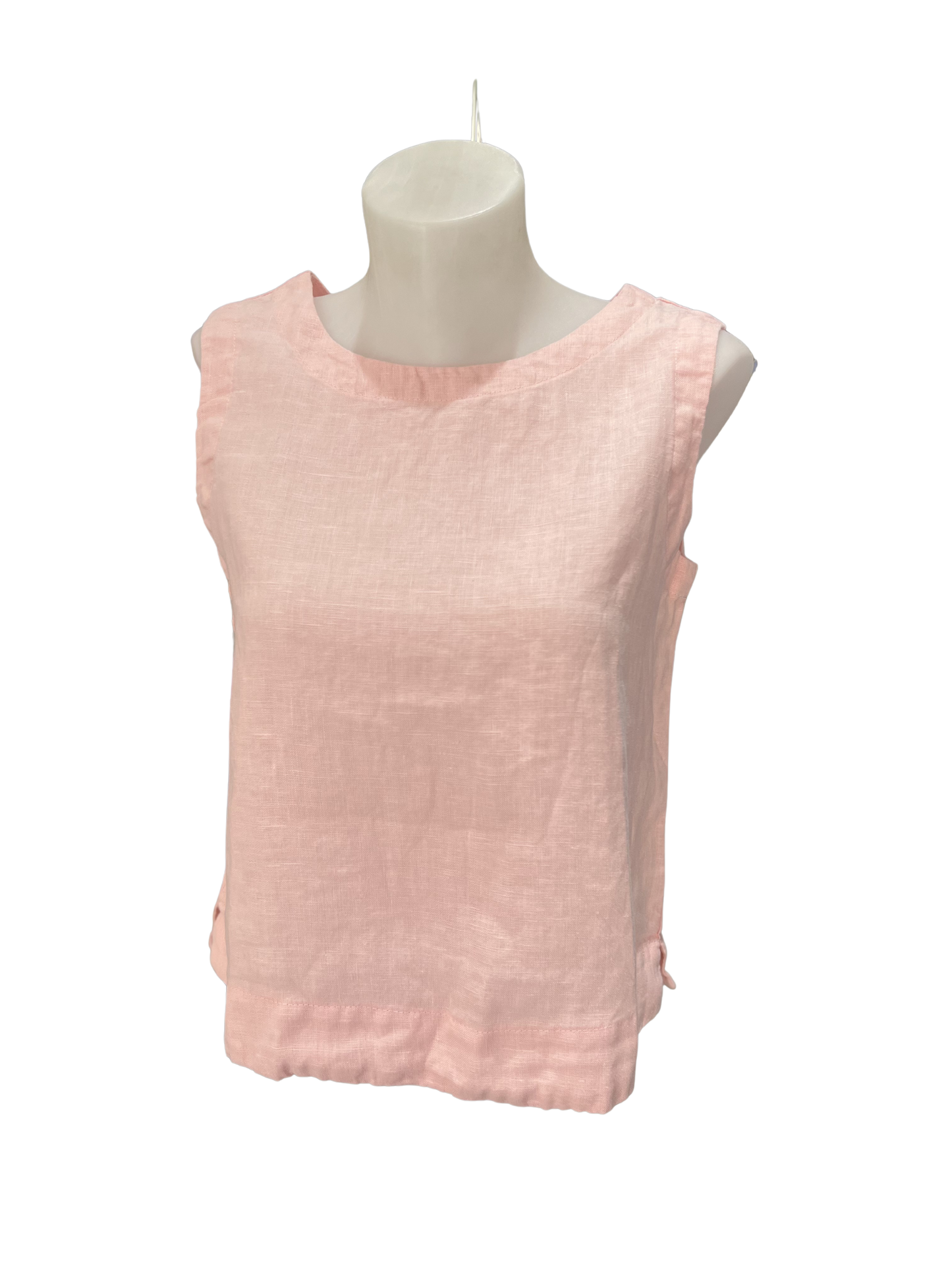 Cut Loose Linen Shell Top