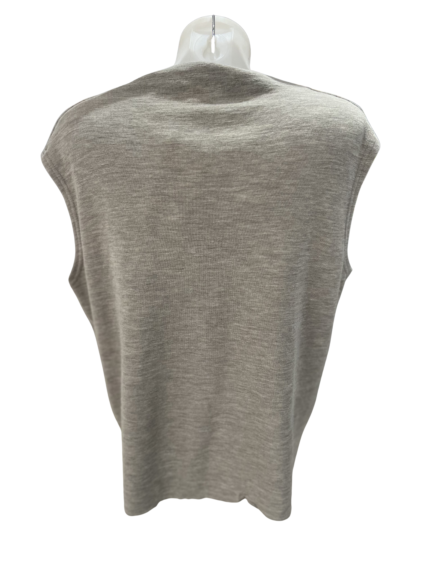 By Basics Draped Neck Box Vest