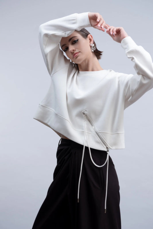 Haako Zip Detail Jumper