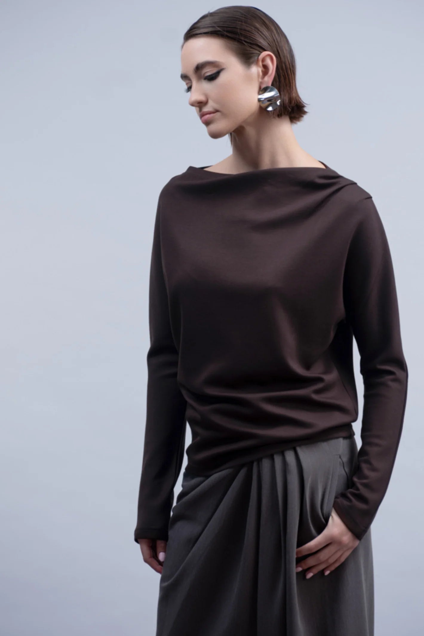 Haako Wide Neck Top