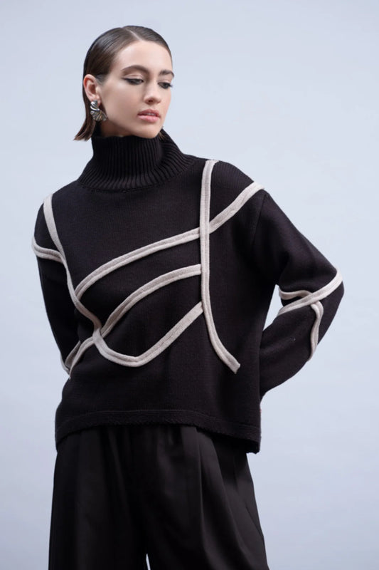 Haako Crossed Sweater