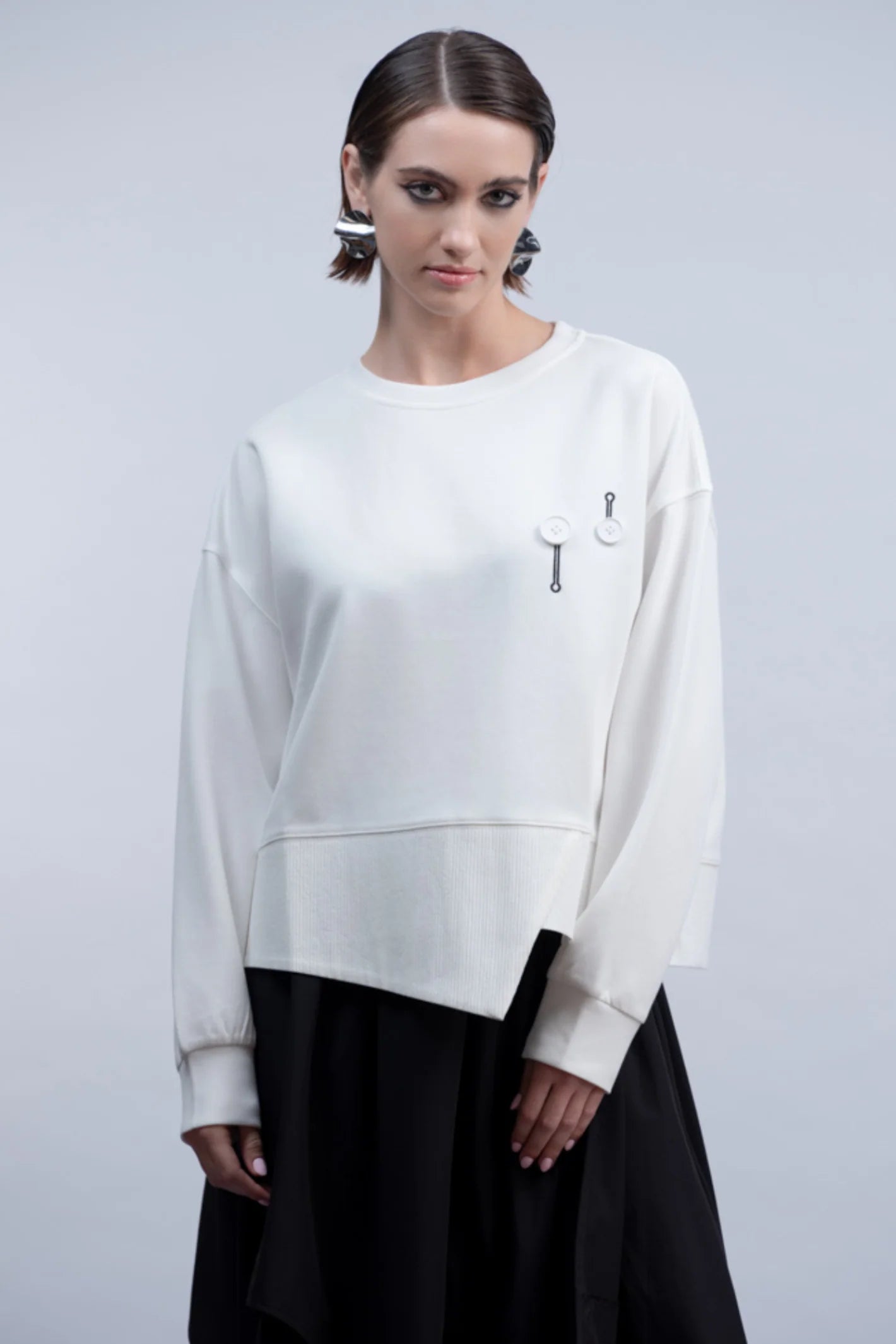 Haako Buttons Jumper